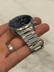 Tag Heuer Chronograph Blue Dial Stainless Steel 42mm Automatic Watch CBN2011