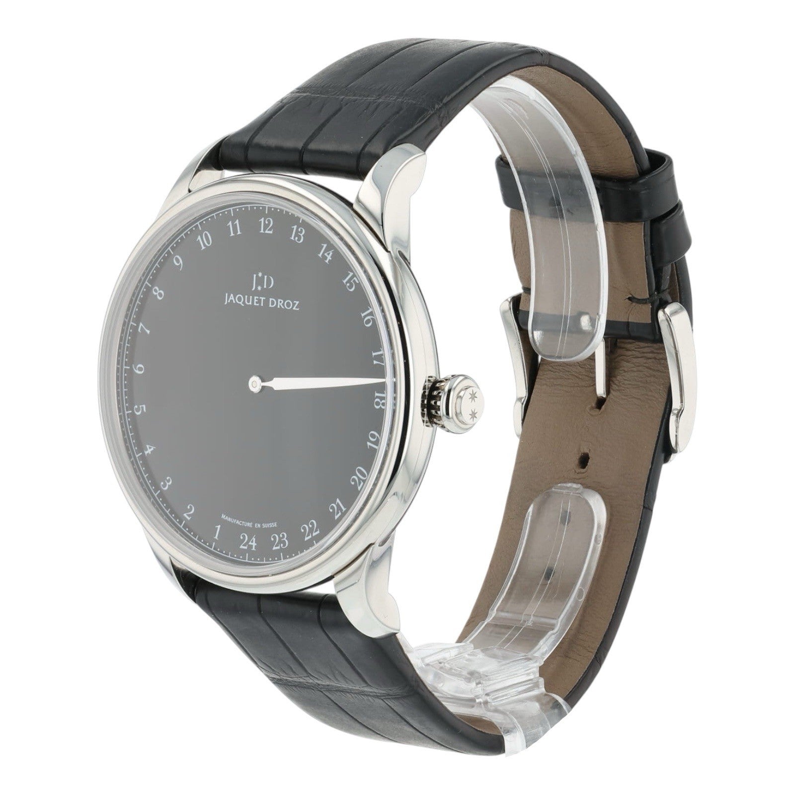 Jacquet Droz Astrale Stainless Steel Black Dial 43mm Automatic Mens J025030270