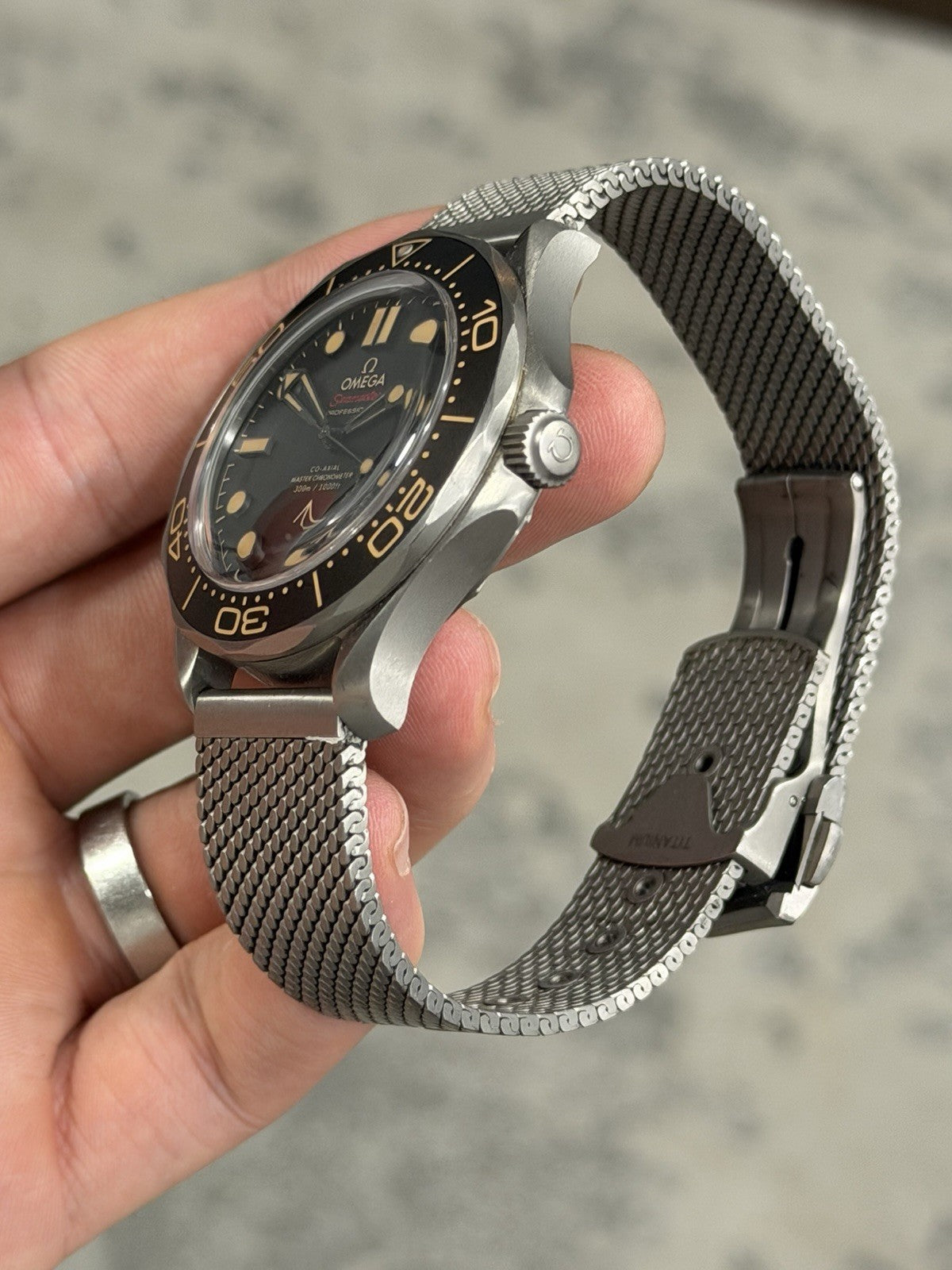 2022 Omega Seamaster NTTD James Bond No Time To Die Watch 210.90.42.20.01.001