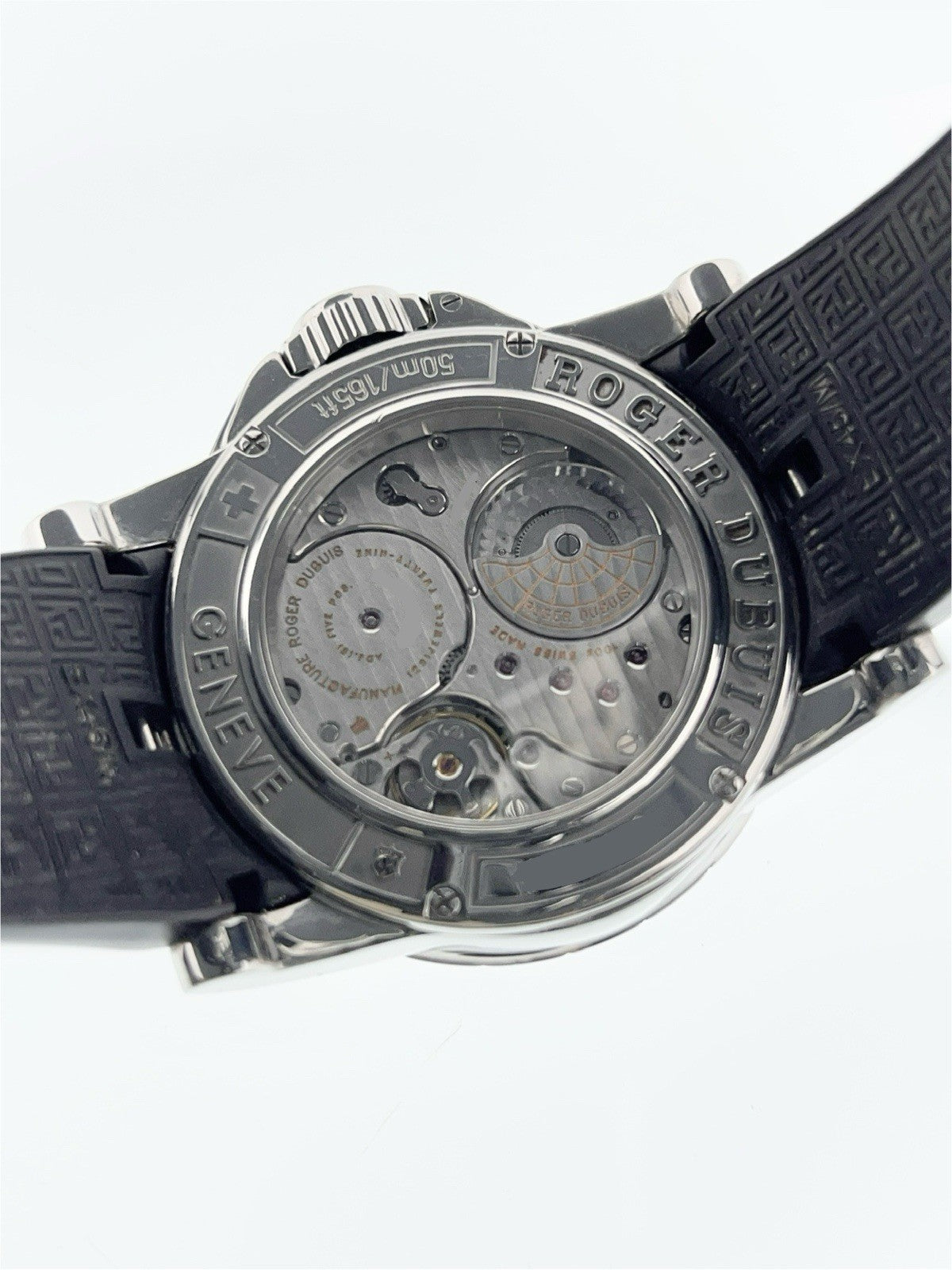 Roger Dubuis Excalibur Steel Black Dial 47mm Automatic Men's Watch EX427799.1R