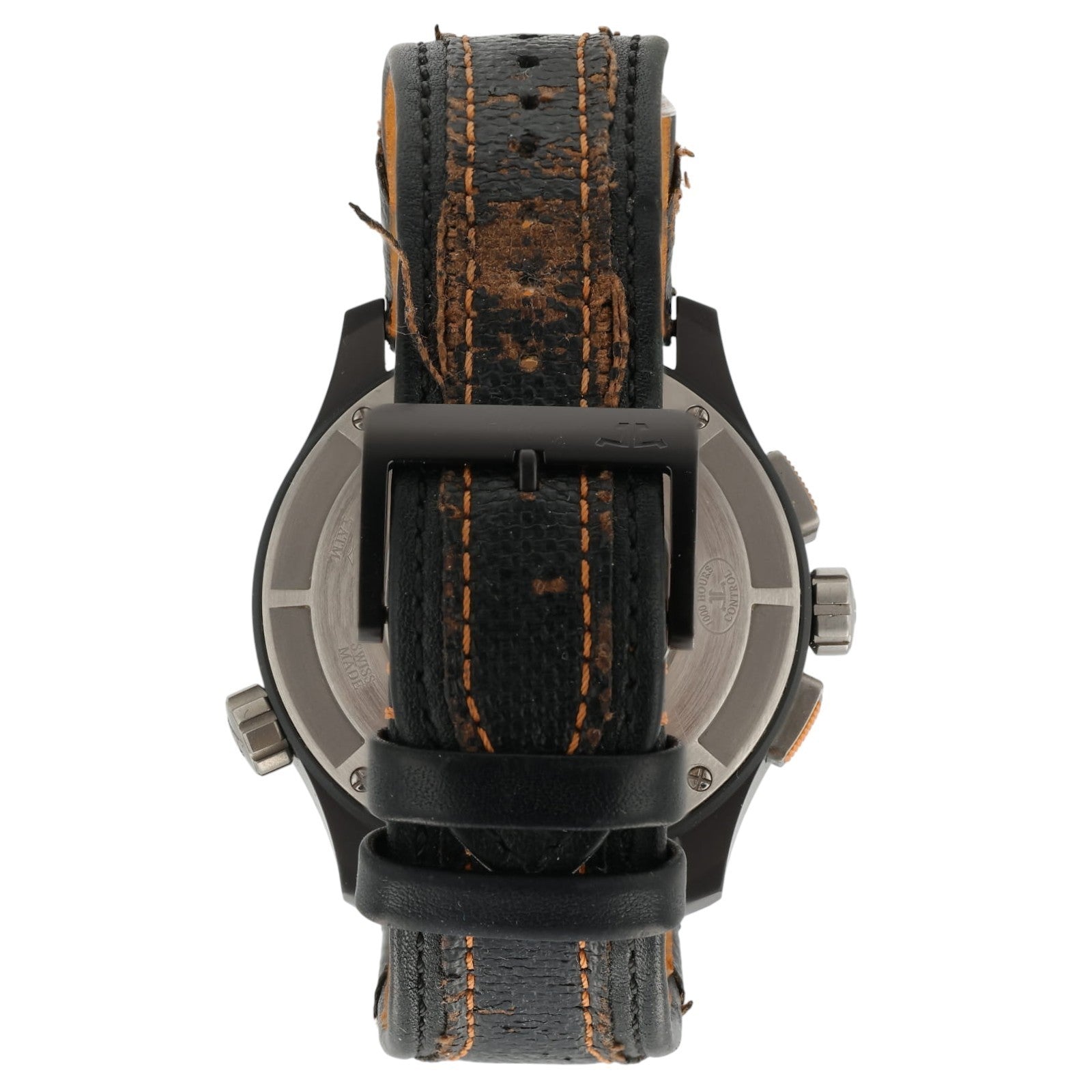 Jaeger LeCoultre AMVOX5 Black Dial Ceramic 44mm Automatic Mens Watch Q193J430