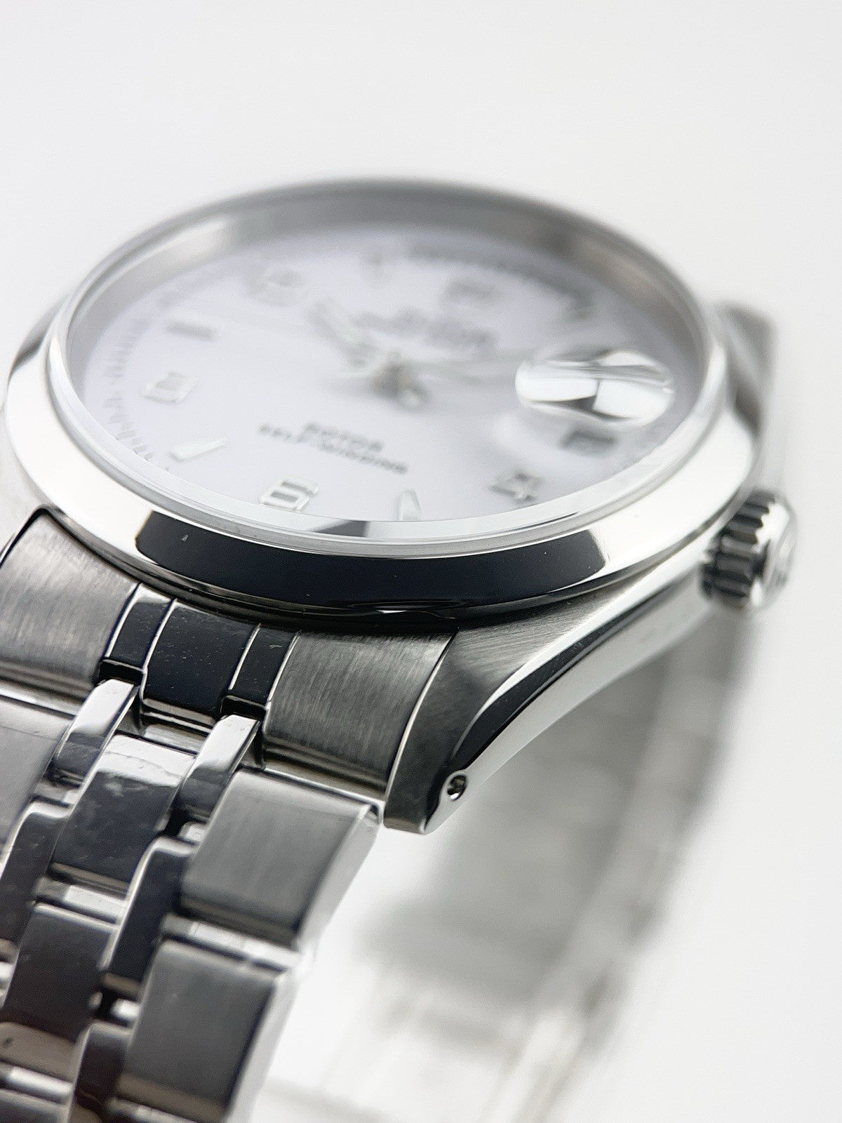 Tudor Prince Date Day Stainless Steel White Dial 36mm Automatic Mens Watch 76200