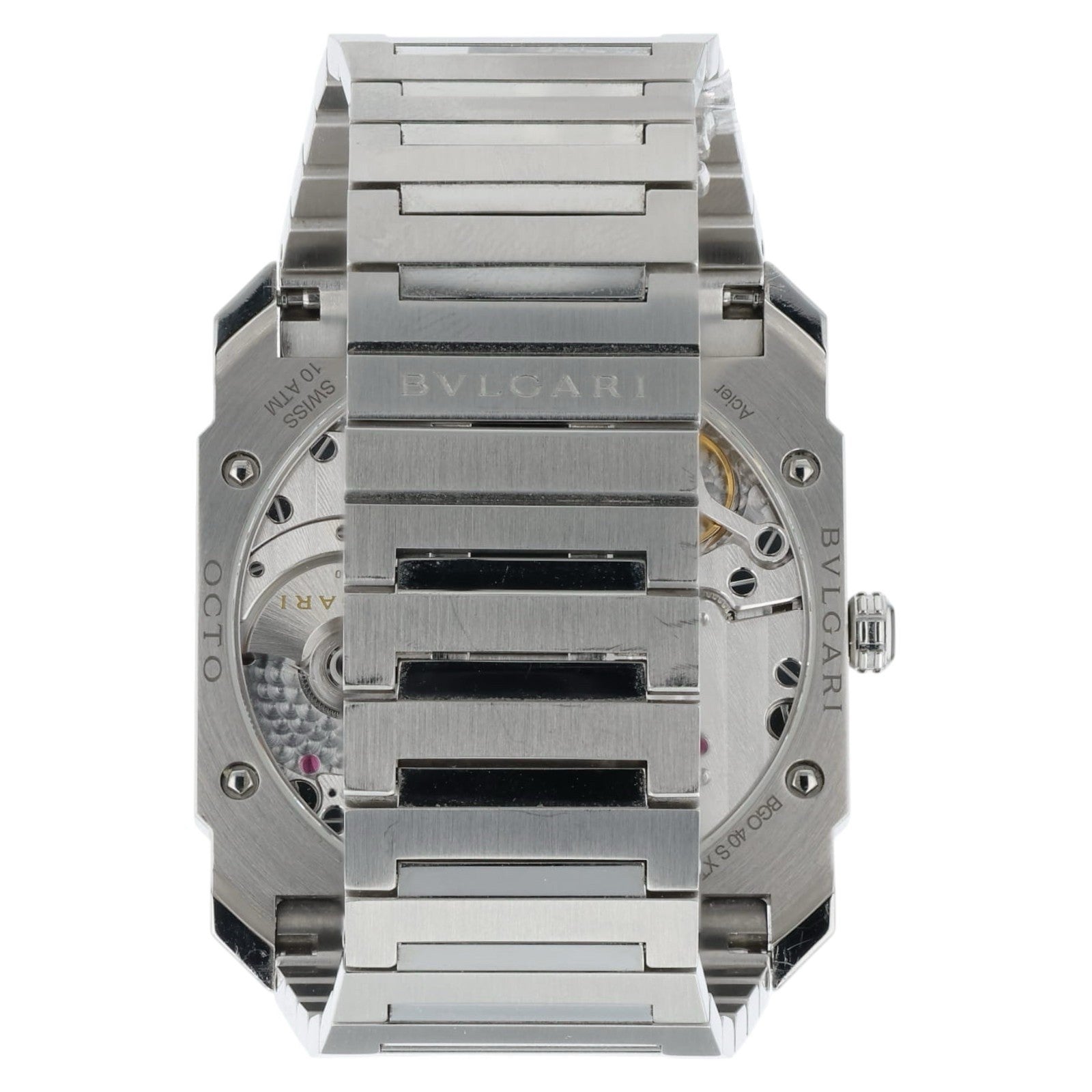Bulgari Octo Finissimo Grey Dial Stainless Steel 40mm Automatic Men’s BGO40SXT
