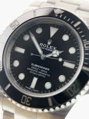 Rolex Submariner No Date Stainless Steel Black Dial 40mm Automatic Men’s 114060