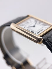 Cartier Tank Solo 18k Rose Gold Quartz Women's Watch Watch 3168