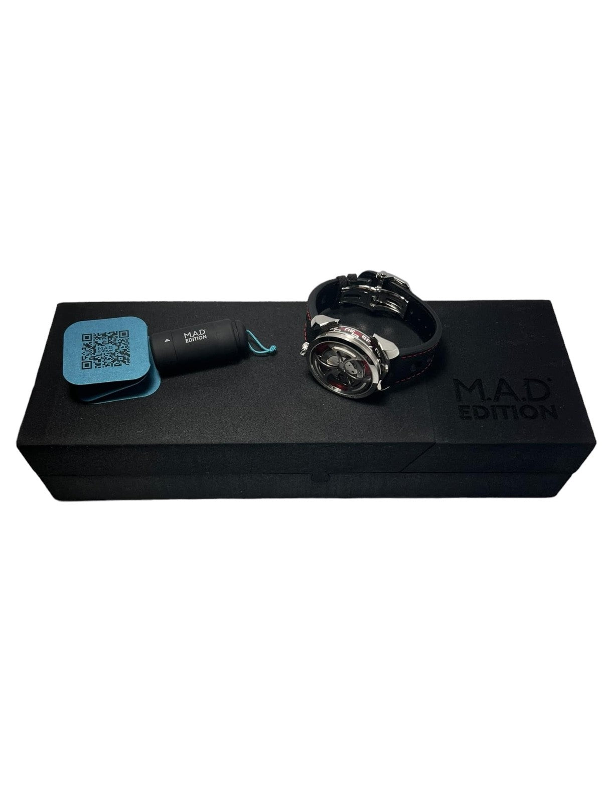 MB&F M.A.D 1 Stainless Steel Red Dial 42mm Automatic Movement Mens Edition 1