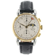 Chronoswiss Lunar Silver Dial Gold Plated 37mm Automatic Men’s Watch 7944