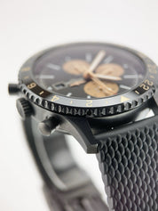 Breitling Chronoliner Stainless Steel Black Dial 46mm Automatic Mens M24310