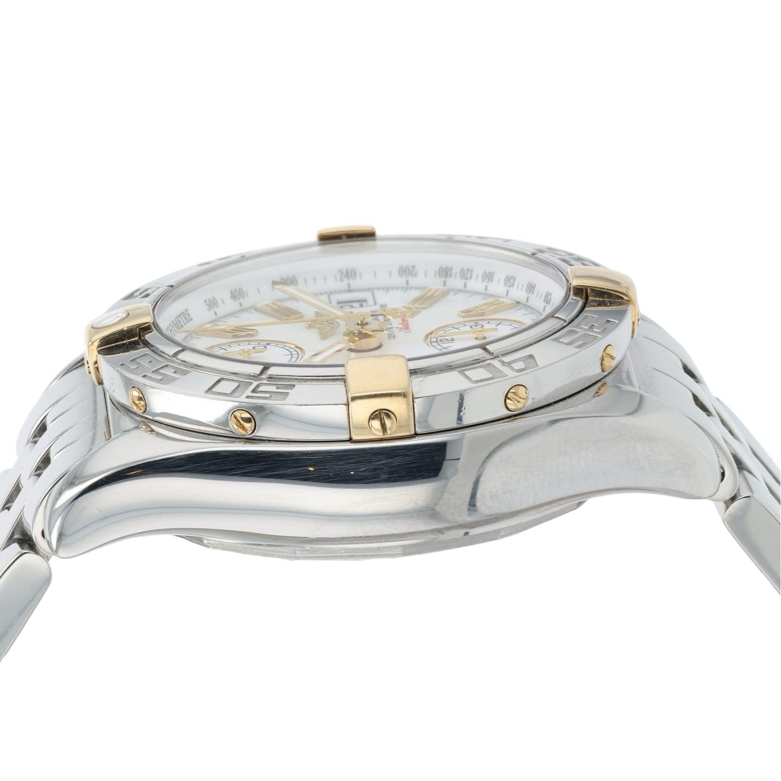 Breitling Chronomat Cockpit White Dial Stainless Steel 39mm Auto Watch B13358