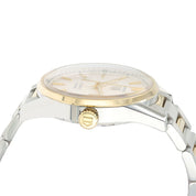 Tag Heuer Two-Tone Carrera Calibre 5 Silver Dial Steel & Gold 39mm Watch WAR215B