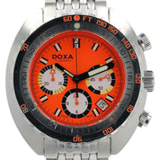 Doxa T-Graph Stainless Steel Orange Dial 43mm Automatic Mens Watch 805.10.351.10