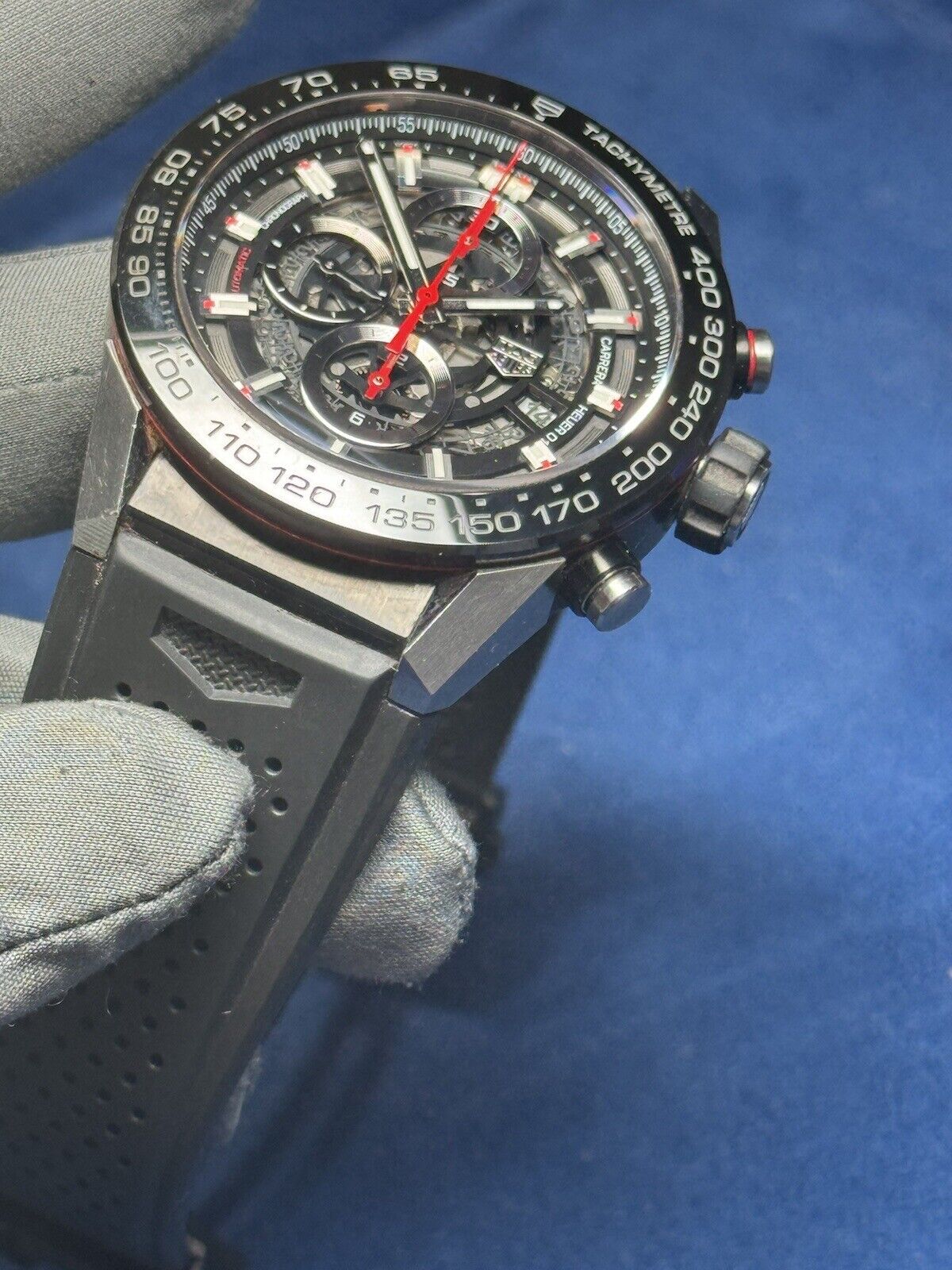 TAG HEUER Carrera Caliber Heuer 01 CAR2A1Z Skeleton Men's Watch