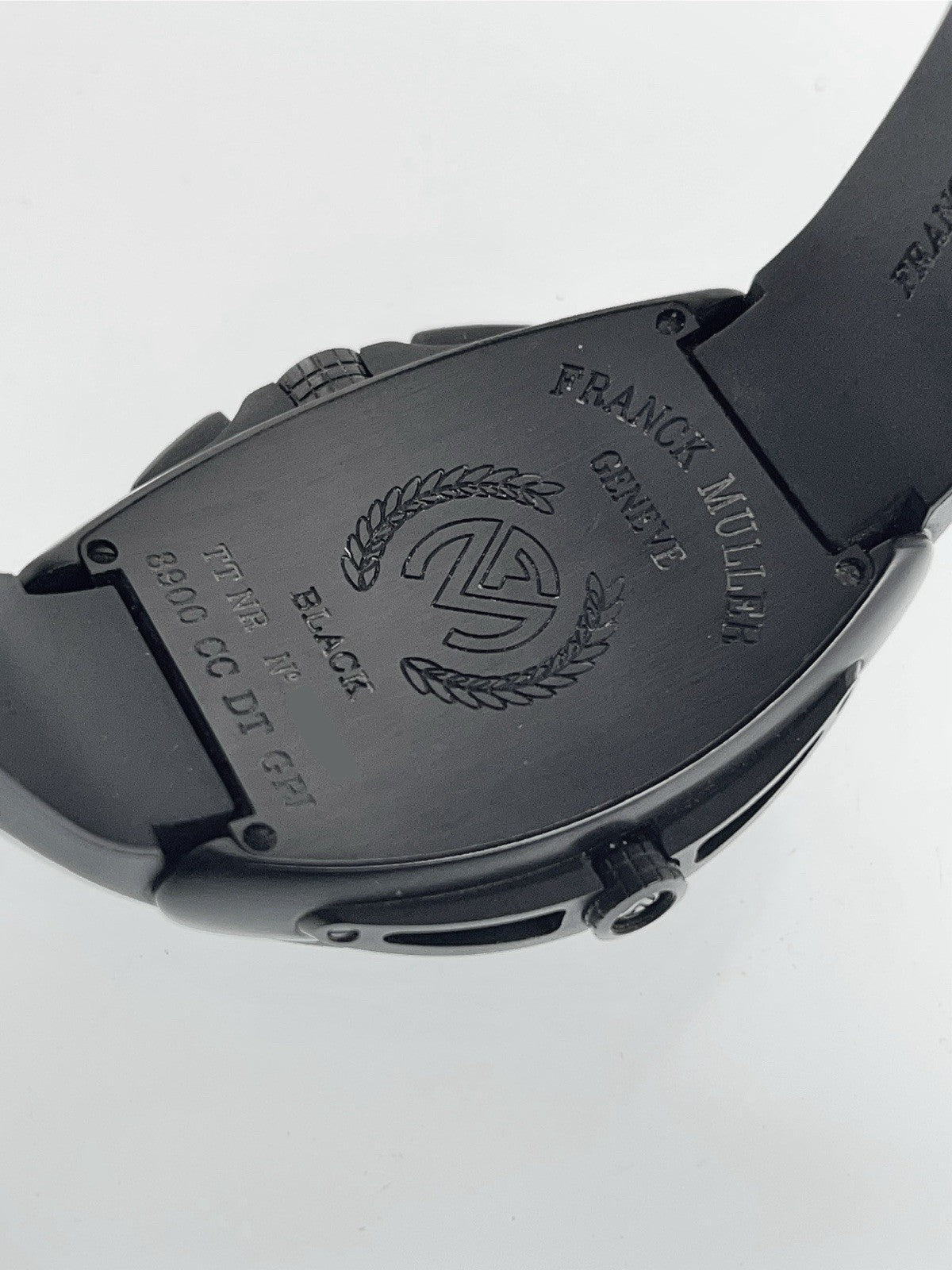 Franck Muller Vanguard Titanium Black Dial 45mm Automatic Mens 8900 CC DT GPJ