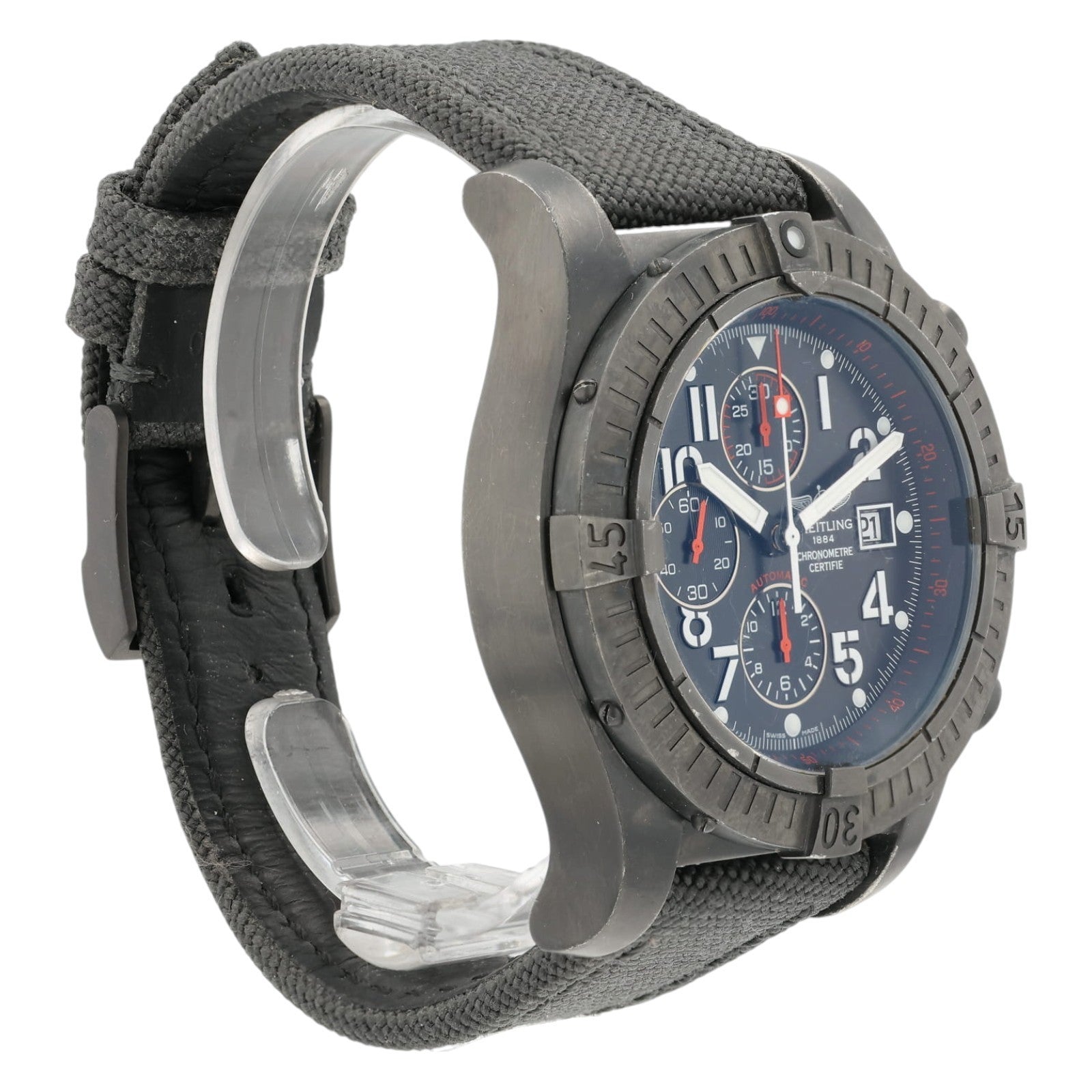 Breitling Super Avenger Date Blacksteel M13370 Limited Edition 48mm Watch