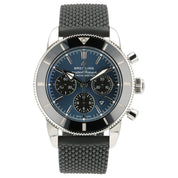 Breitling SuperOcean Blue Dial Stainless Steel 44mm Automatic Mens Watch AB0162
