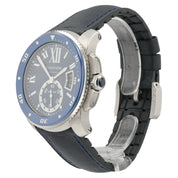 Cartier Calibre Driver Blue Dial Stainless Steel 42mm Automatic Men’s WSCA0010