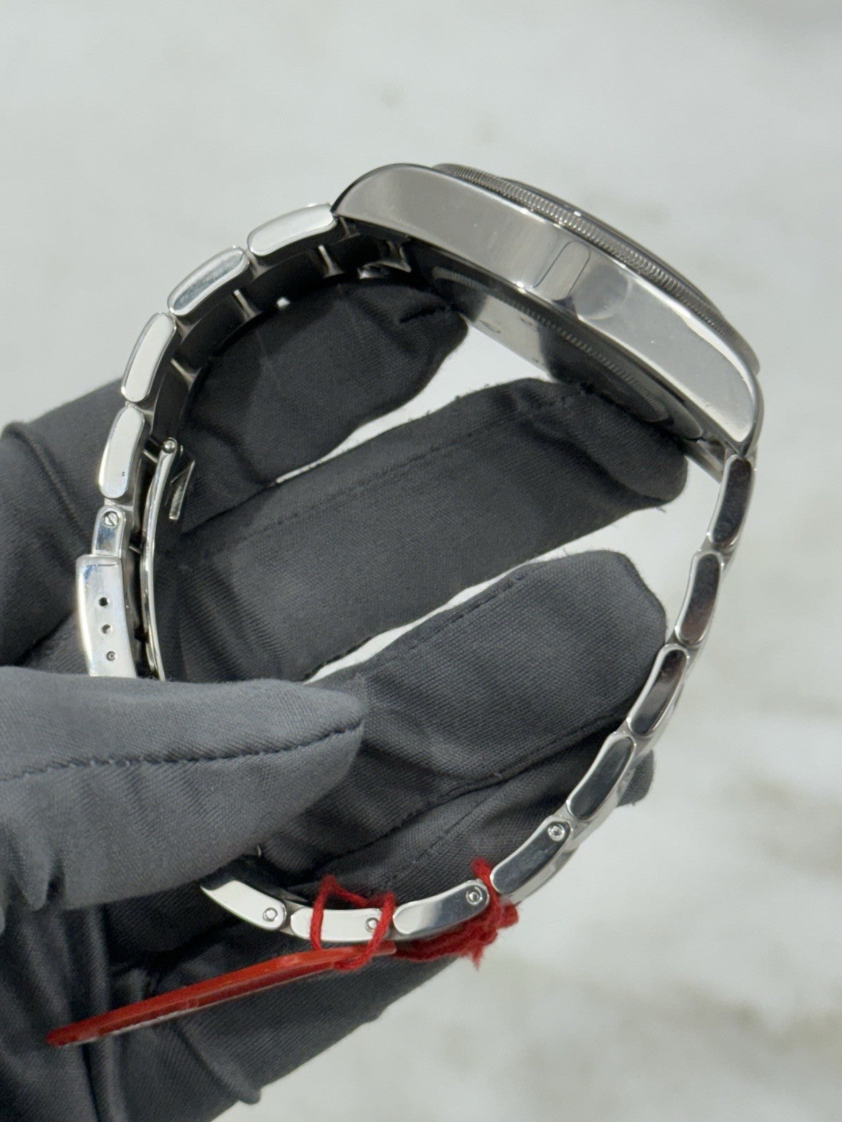 Tudor Black Bay Smiley Stainless Steel Red 41mm Automatic Men's Watch 79220R