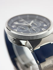 Ulysse Nardin Chronograph Steel Blue Dial 43mm Automatic Men's Watch 1503-150