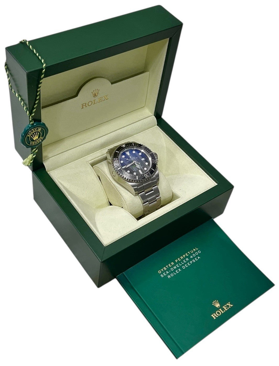 Rolex Sea-Dweller Stainless Steel Blue Dial 44mm Automatic Men’s Watch 116660