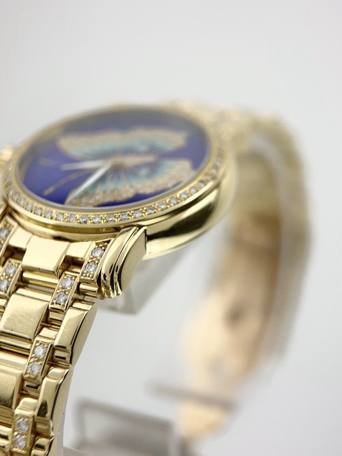 Ulysse Nardin San Marcos 18k Yellow Gold Blue Dial 27mm Automatic 1121-77-9