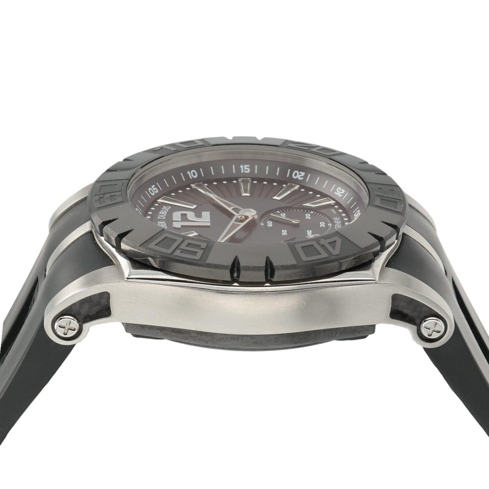 Roger Dubuis Cygnus Niger Completus Black Dial Steel 46mm Automatic Watch 85880