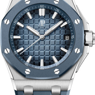 Blue Rubber Bezel 15605SK.OO.A350CA.01