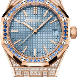Diamonds 37mm Light Blue Dial 15551OR.ZS.D344CR.01