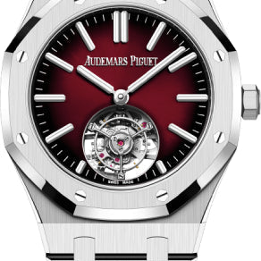 Audemars Piguet Royal Oak Flying Tourbillon 41mm Stainless Steel Burgundy Dial 26730ST.OO.1320ST.05