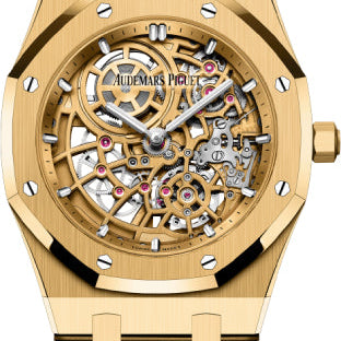 Audemars Piguet Royal Oak Jumbo Extra-Thin 39mm Openworked Yellow Gold | 16204BA.OO.1240BA.01
