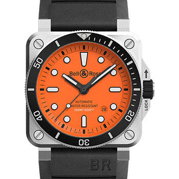 Bell & Ross BR 03-92 Diver Orange - Rubber Strap Limited Edition of 250