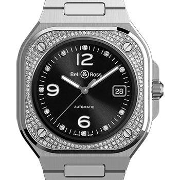 Bell & Ross BR 05 Diamond - Steel Bracelet