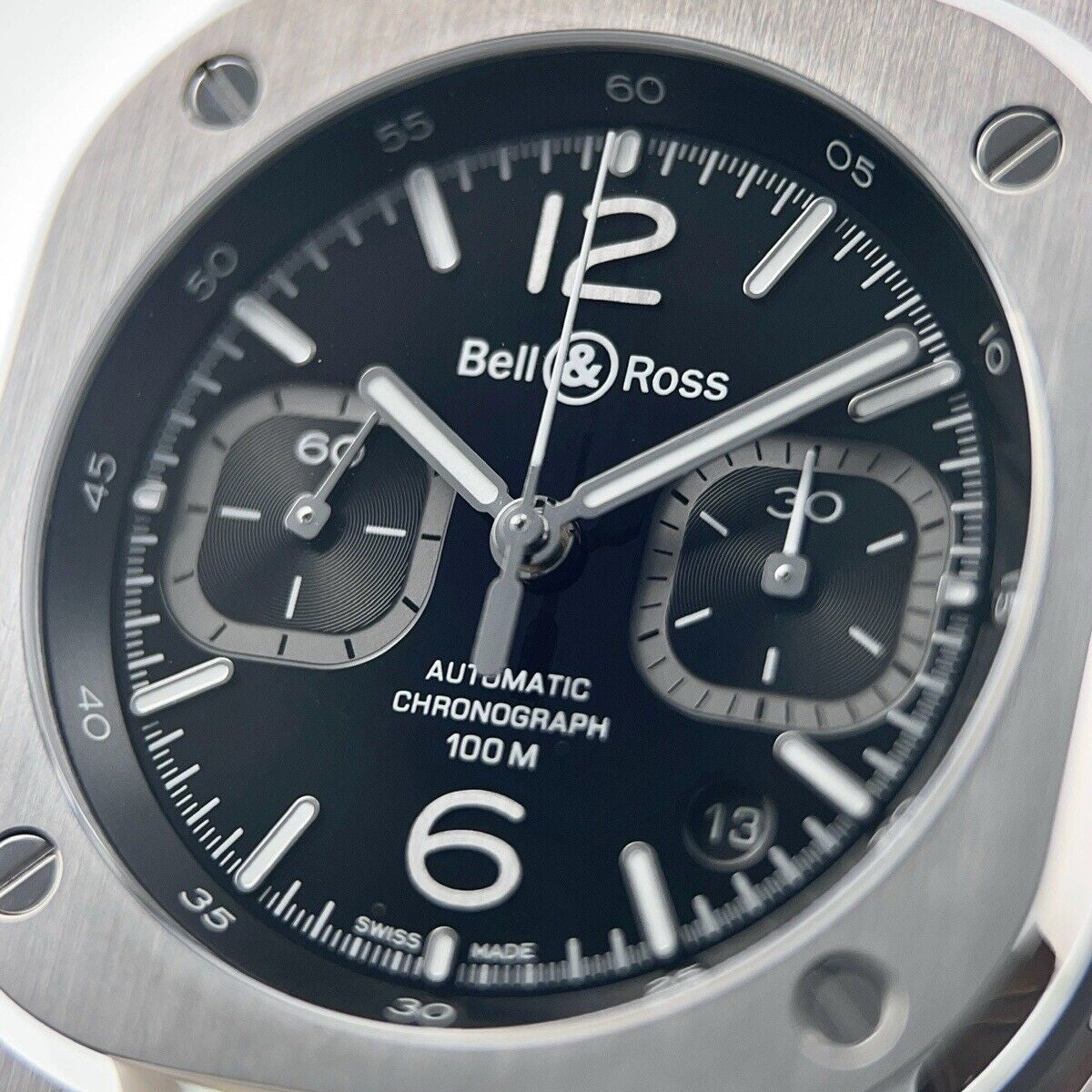 SRB Chrono Black Bell and Ross Watch | Birmingham Luxury Watches Michigan