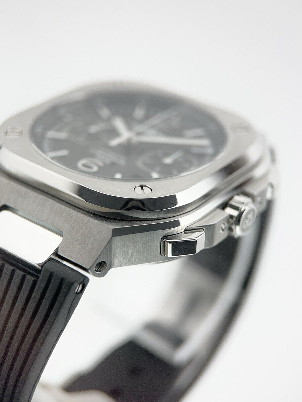 BR05C-BLC-ST/SRB Chrono Black Bell and Ross Watch | Birmingham Luxury Watches Michigan