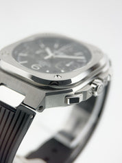 BR05C-BLC-ST/SRB Chrono Black Bell and Ross Watch | Birmingham Luxury Watches Michigan