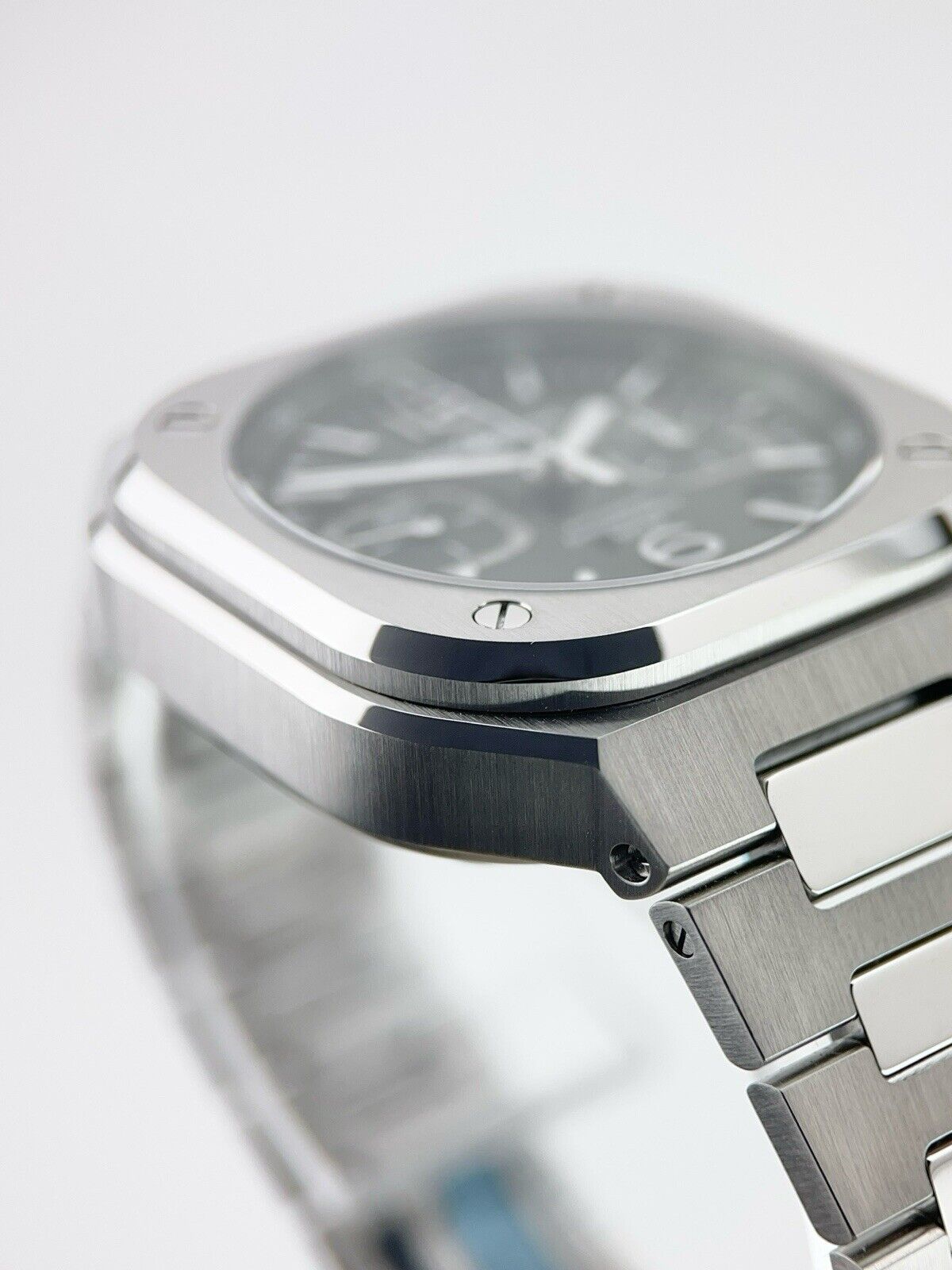 BR-05 Chrono Green Steel Bell and Ross Watch | Birmingham Luxury Watches Michigan
