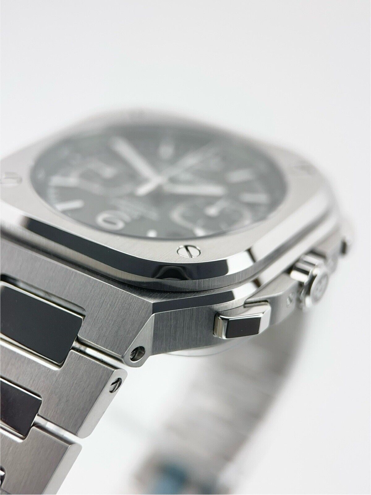 BR-05 Chrono Green Steel Bell and Ross Watch | Birmingham Luxury Watches Michigan