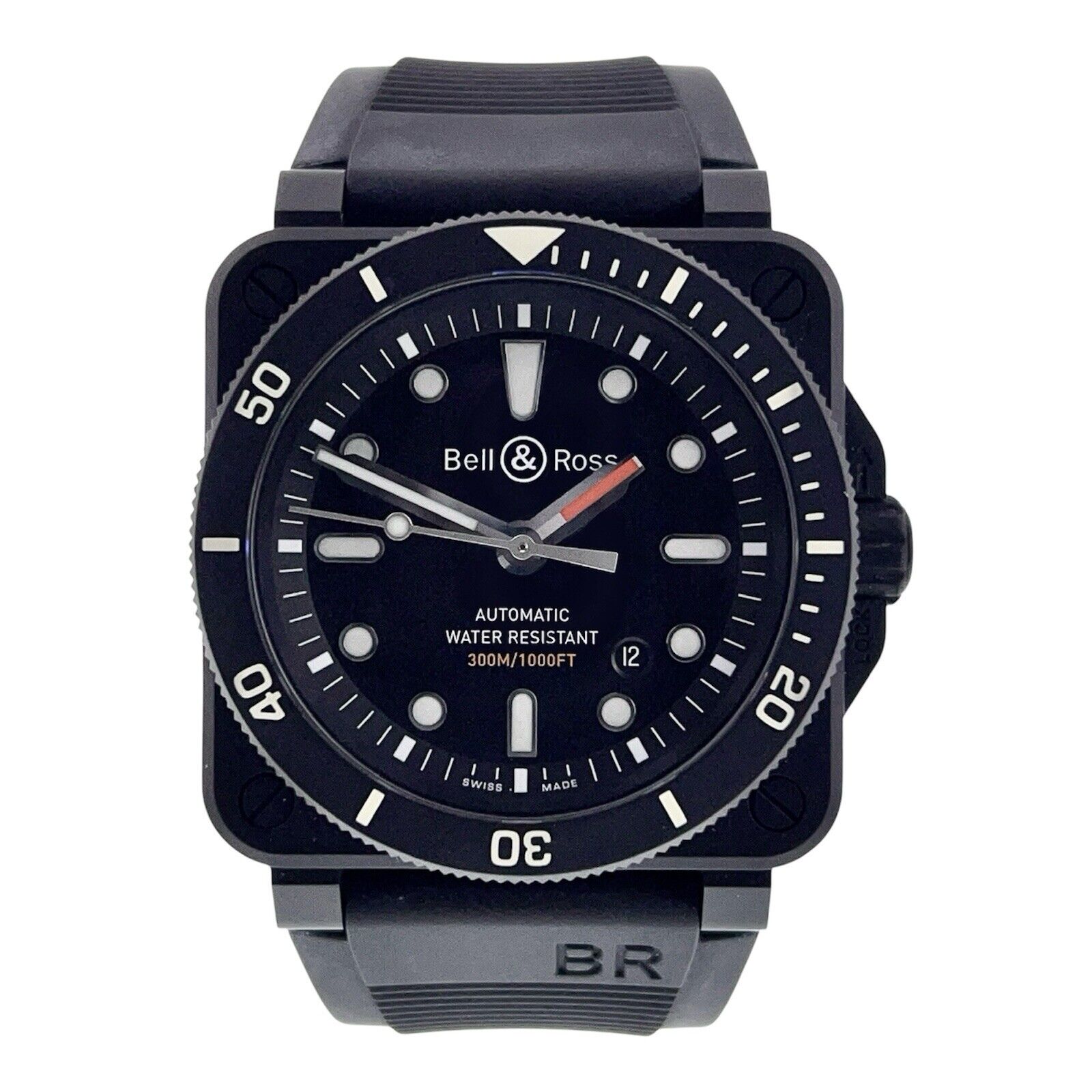 BR03 92 Diver Black Ceramic Bell and Ross Watch | Birmingham Luxury Watches Michigan