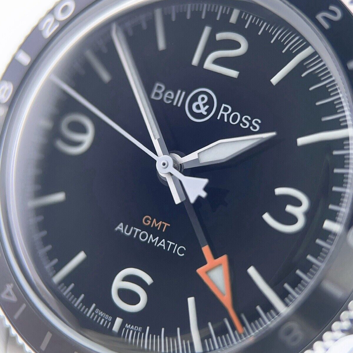 BR V2-93 GMT Bell and Ross Watch | Birmingham Luxury Watches Michigan