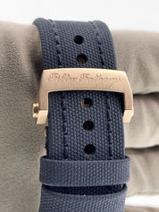 Fifty Fathoms 5015A-3630-63B Rose Gold Blue Blancpain Watch | Birmingham Luxury Watches