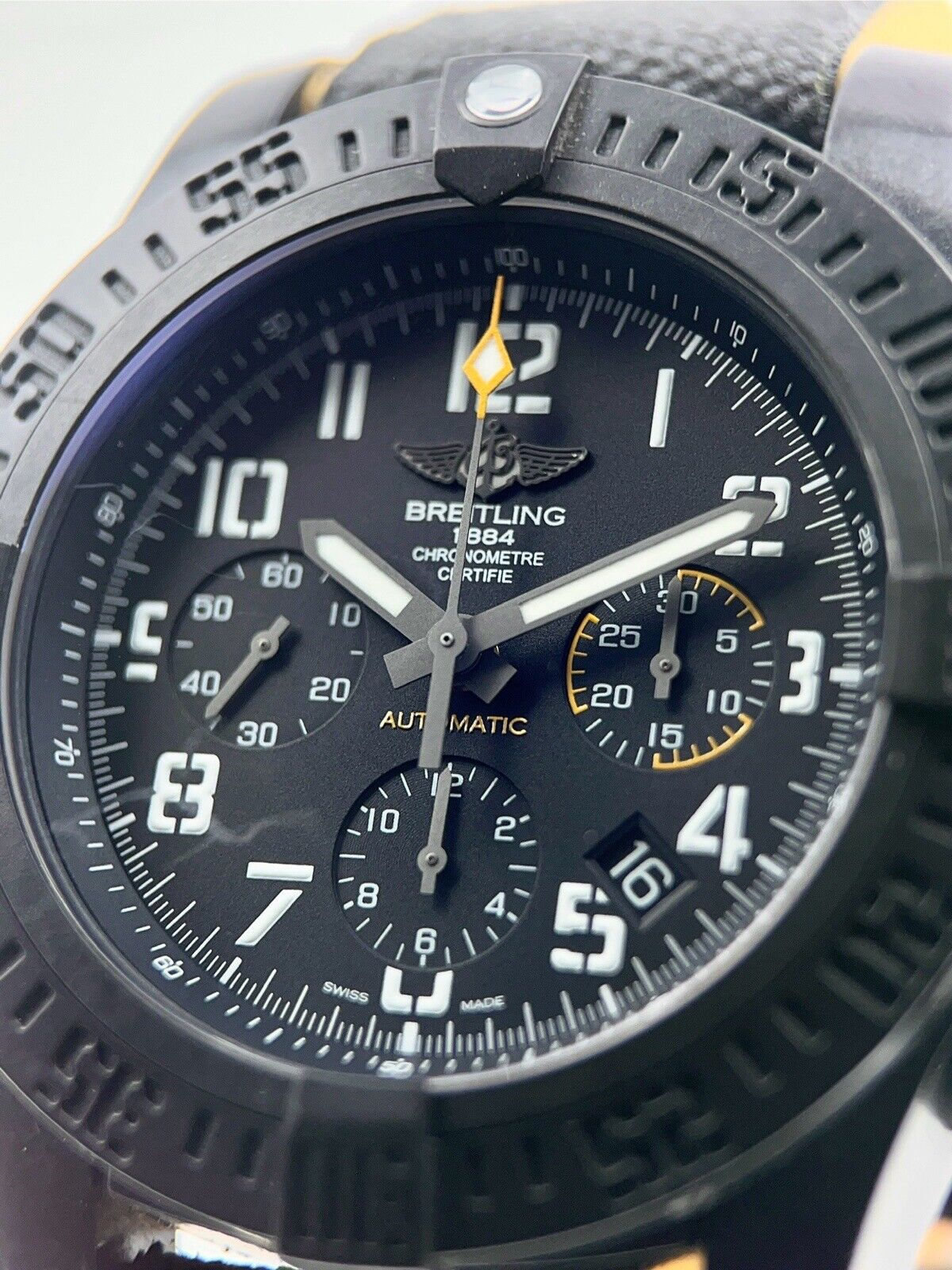 Breitling Avenger Hurricane 45 Carbon Black XB0180 | Birmingham Luxury Watches Michigan