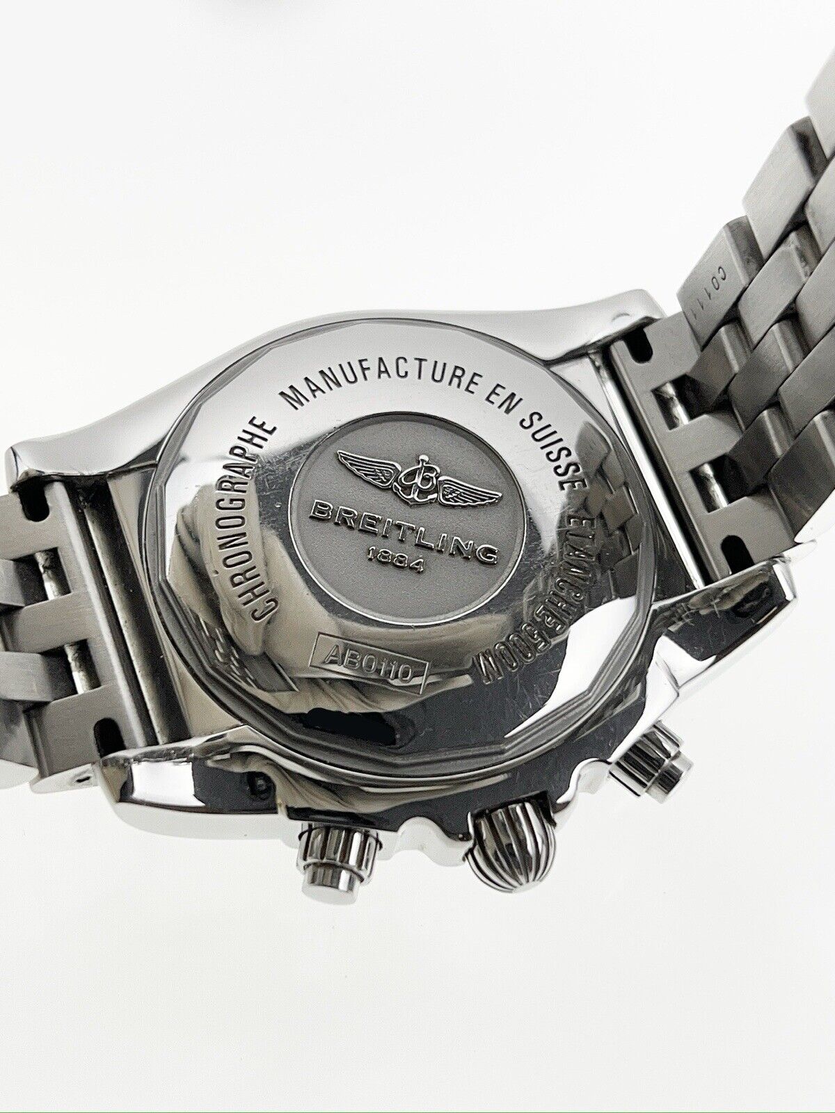 Breitling Chronomat 44 Flying Fish Steel Black AB0110 | Birmingham Luxury Watches Michigan