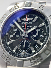 Breitling Chronomat 44 Flying Fish Steel Black AB0110 | Birmingham Luxury Watches Michigan