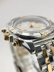 Breitling Chronomat 44 Steel & Yellow Gold IB0110 | Birmingham Luxury Watches Michigan