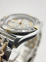 Breitling Chronomat 44 Steel & Yellow Gold IB0110 | Birmingham Luxury Watches Michigan