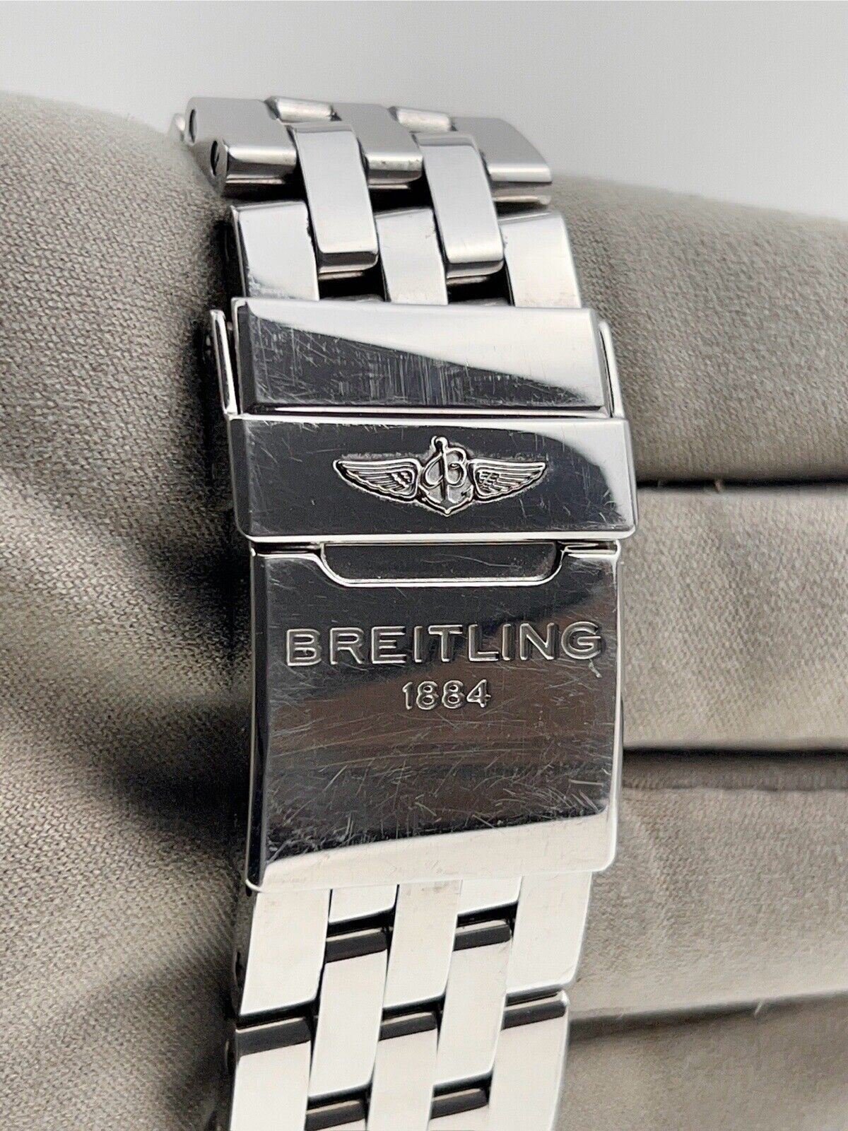 Breitling Chronomat 44 Steel Blue AB0110 | Birmingham Luxury Watches Michigan
