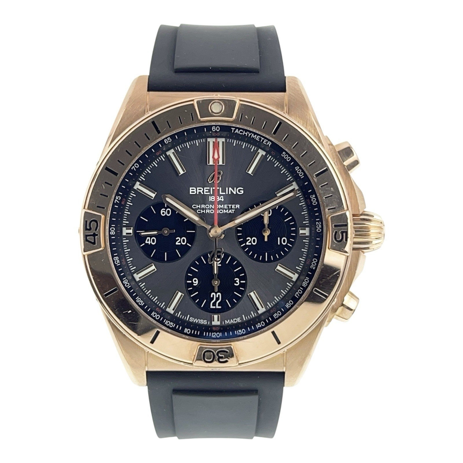 Rose Gold Breitling Chronomat B01 42 RB0134 | Birmingham Luxury Watches Birmingham, Michigan