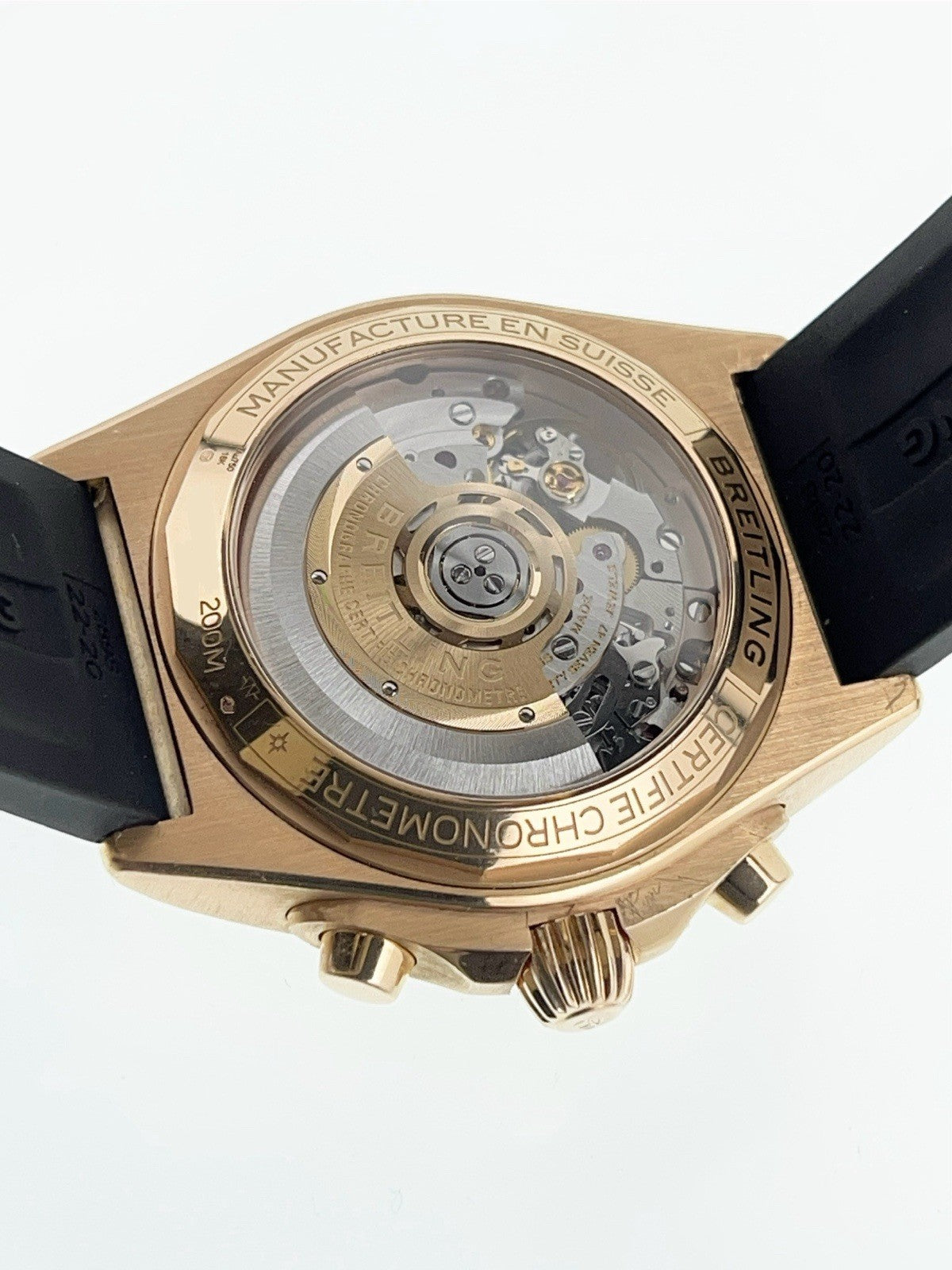Rose Gold Breitling Chronomat B01 42 RB0134 | Birmingham Luxury Watches Birmingham, Michigan