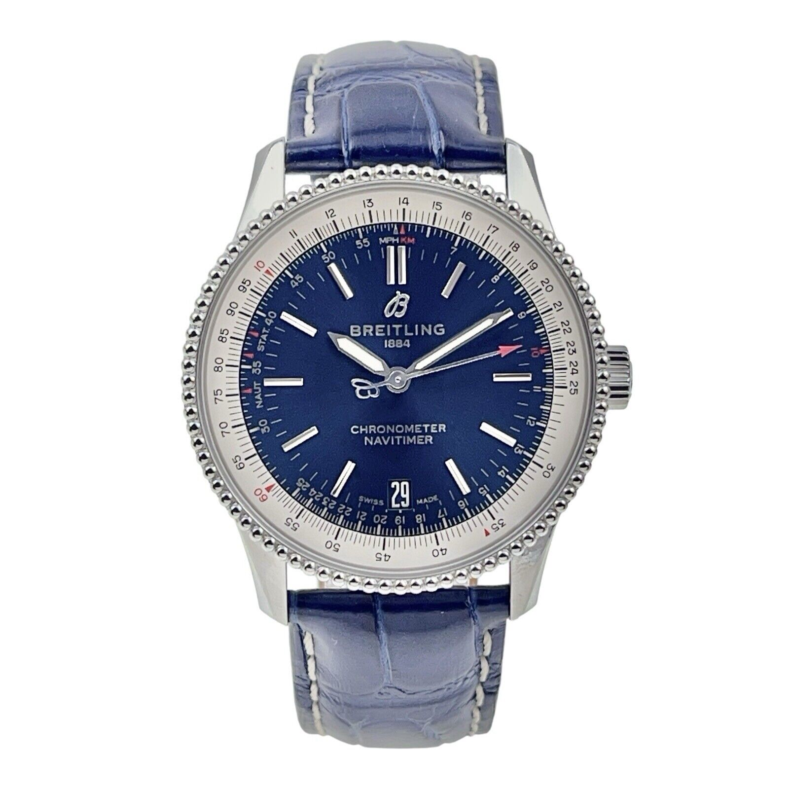 Breitling Navitimer Stainless Steel Blue Dial A17325 | Birmingham Luxury Watches Michigan