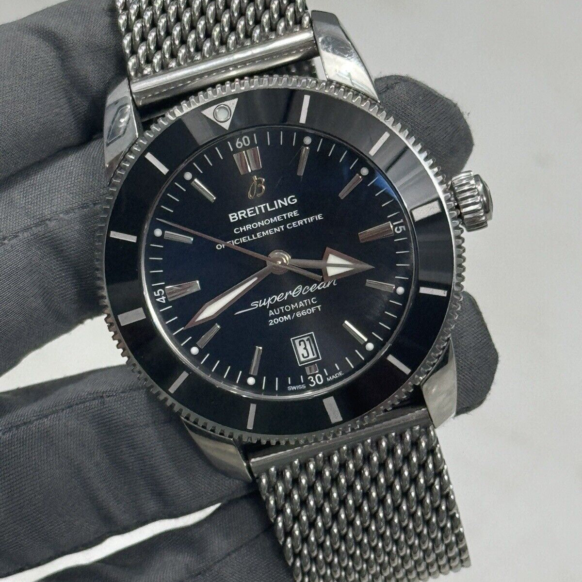 Breitling Superocean Heritage 46 Stainless Steel AB2020 | Birmingham Luxury Watches Michigan