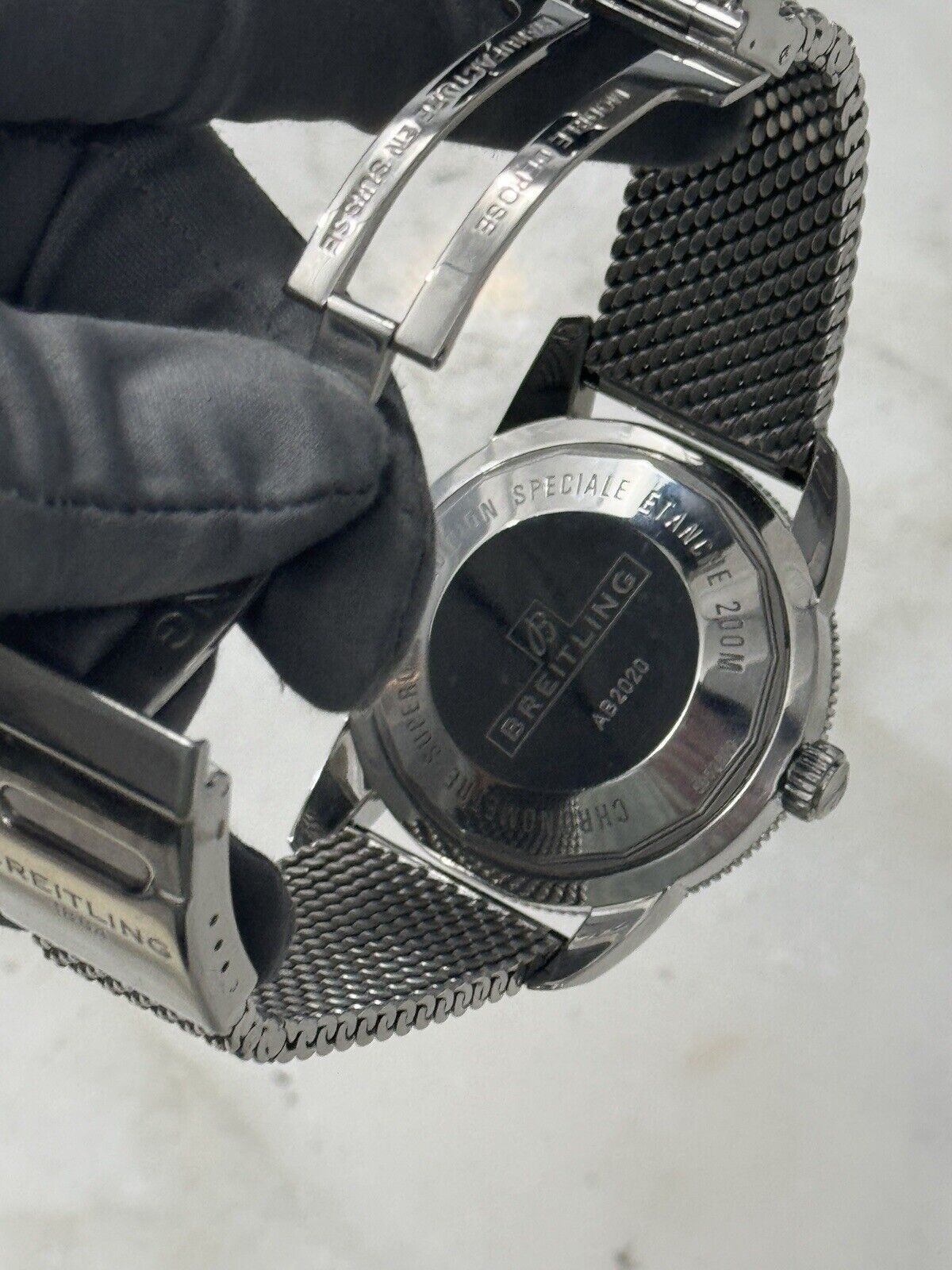 Breitling Superocean Heritage Steel Black Dial AB2020 | Birmingham Luxury Watches Michigan